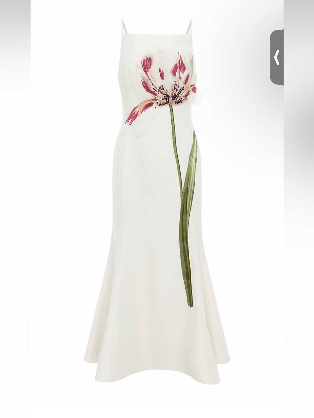 Leo Lin Regina Embellished Wool-Blend Midi Dress - Picture 2 of 3